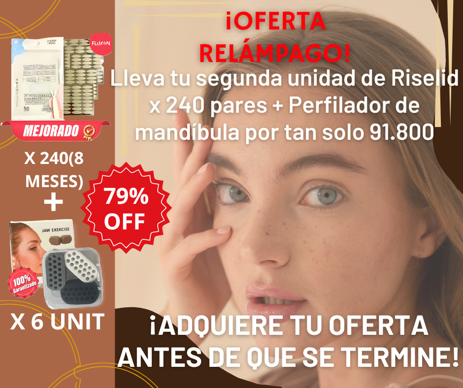 Kit simetría perfecta- RISELID™ levanta parpados X 120 UNIT & Perfilador de rostro ELITEPRO™ X 3 UNIT