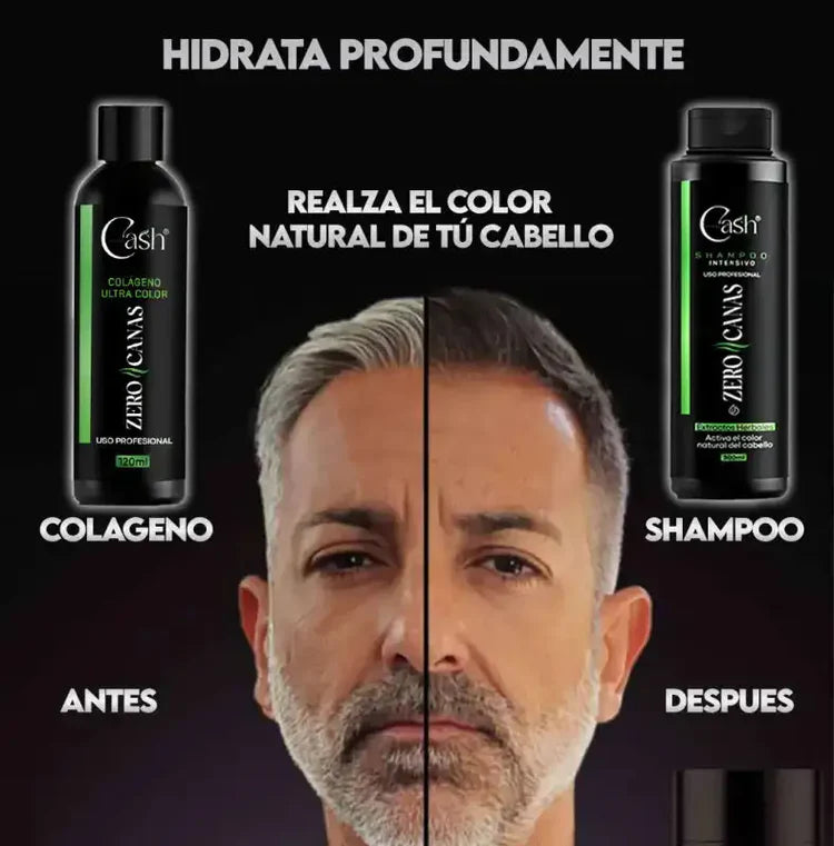 CERO CANAS CASH™-Tratamiento profesional para restaurar la juventud de tu cabello